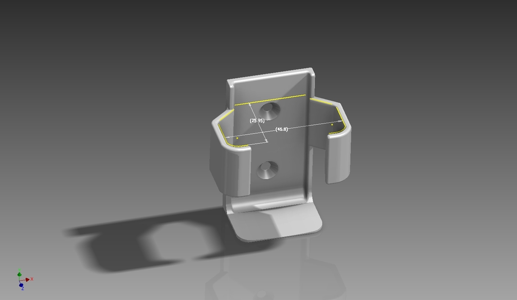 LG Air Conditioner Remote Control Holder (economy model)