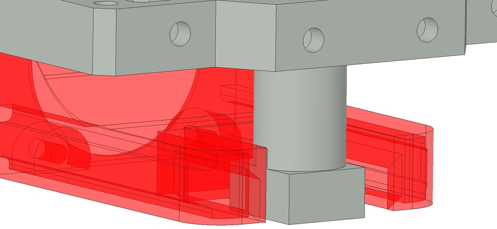 Fan duct for OpenX carriage and J-Head