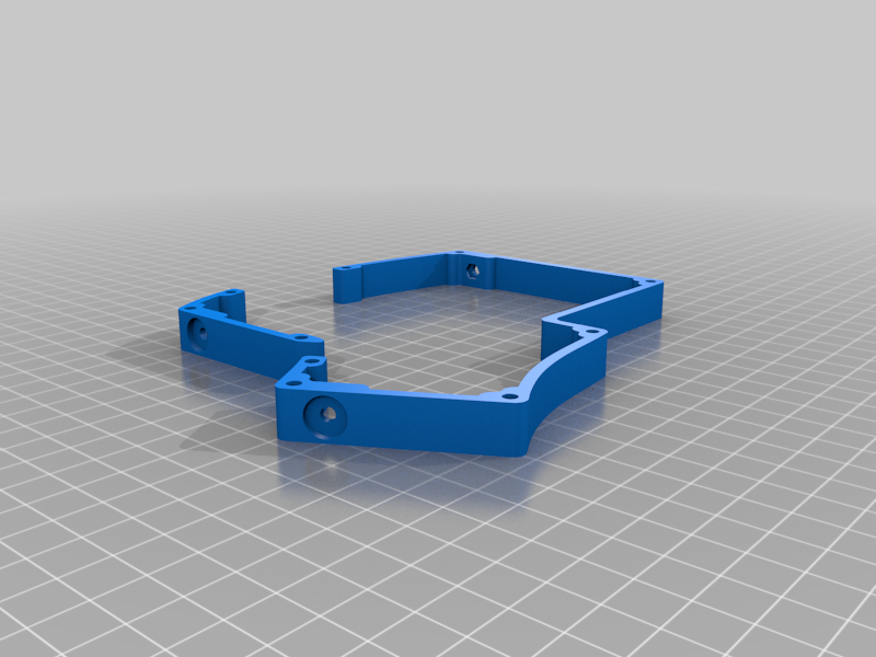 Keebio Iris v2.5+ Middle Layer for Ergodox Tenting legs