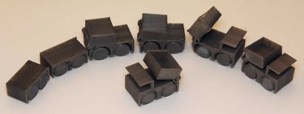 Tiny Toy Dump Truck