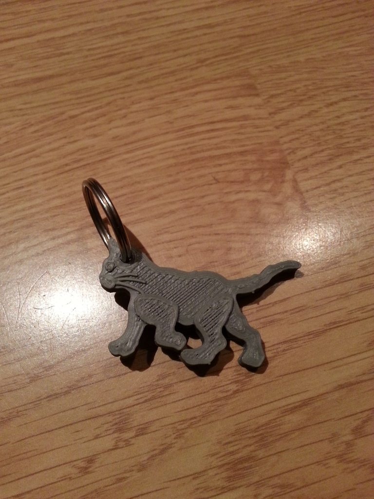 Cat Keychain