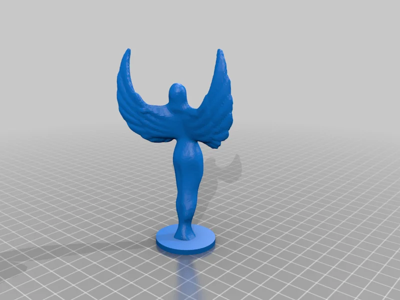 Cherub and the Ark of the Covenant (Simplified)