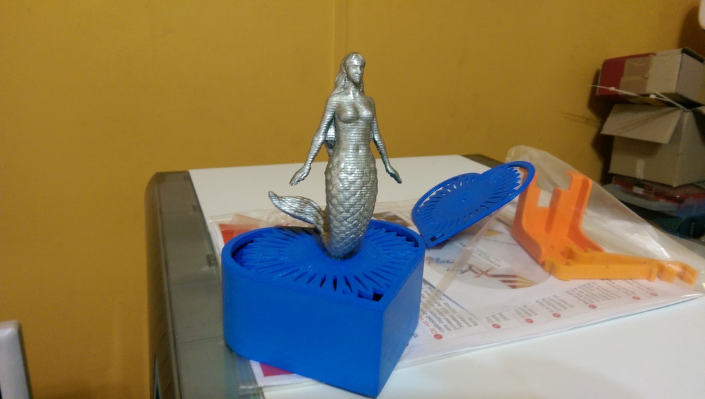 Heart shape mermaid jewel box remix