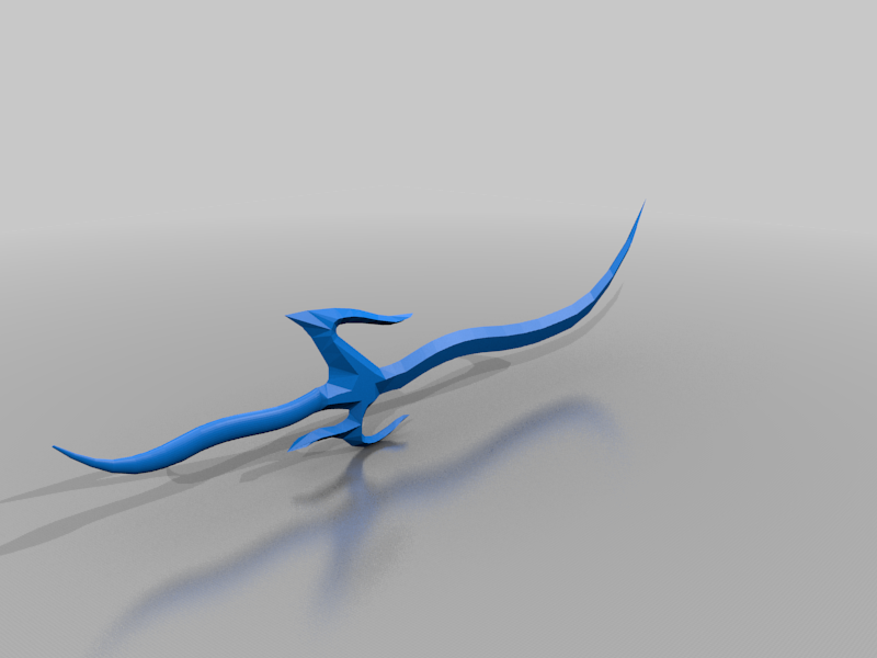 Demonic sword