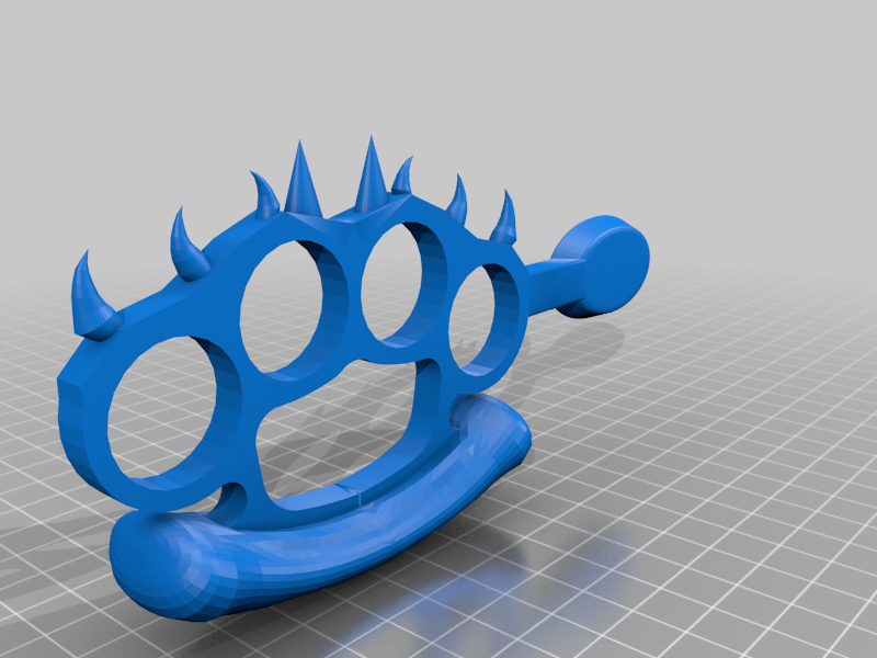 Some Brass Knuckles Spoon for thanks giving