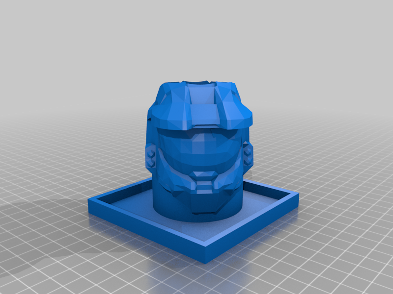 Halo Masterchief Flower Pot