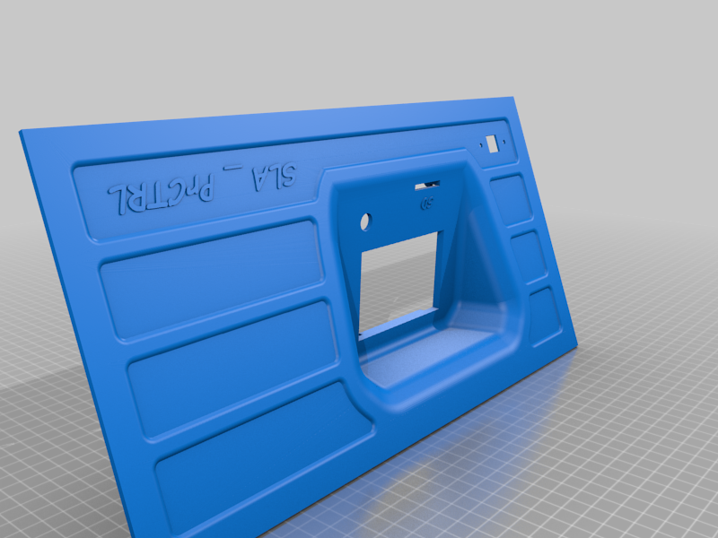 SLA Frontpanel for Full Graphics LCD Controler