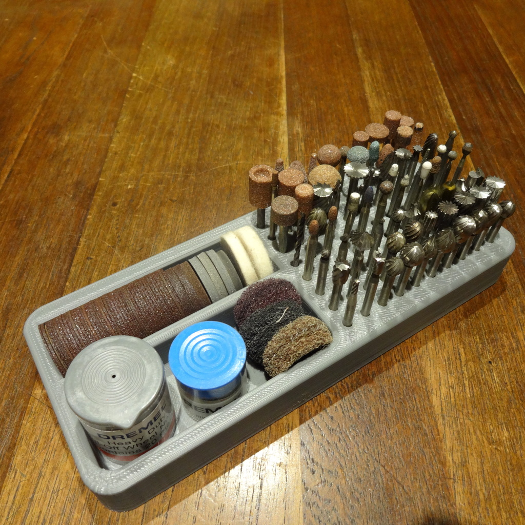 Dremel Tool Bit Organizer