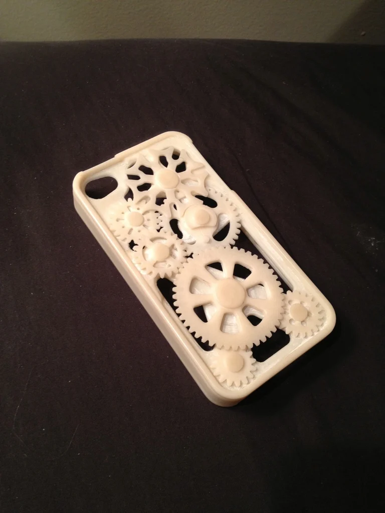 Improved! iPhone Gear Case with Geneva Mechanism