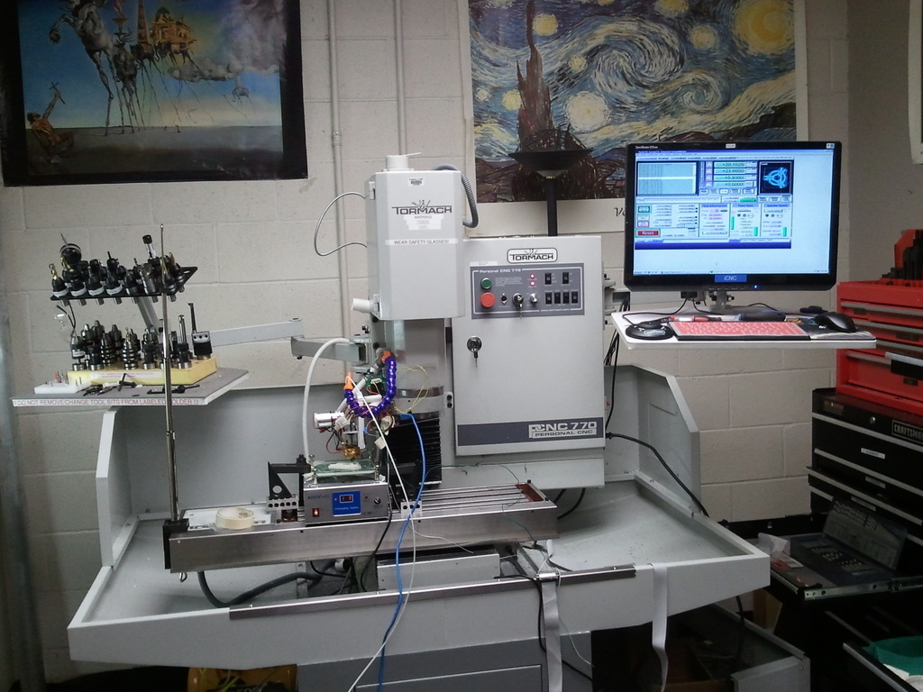 3D Printing on CNC using Mach3