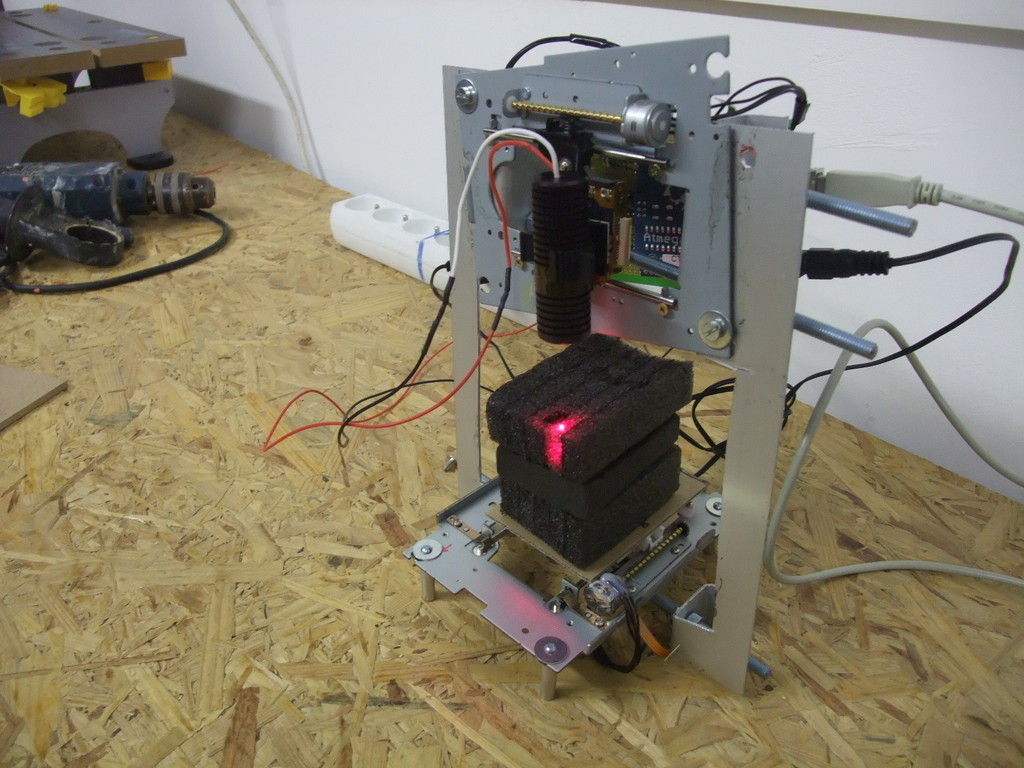 Pocket Laser Engraver (structure)