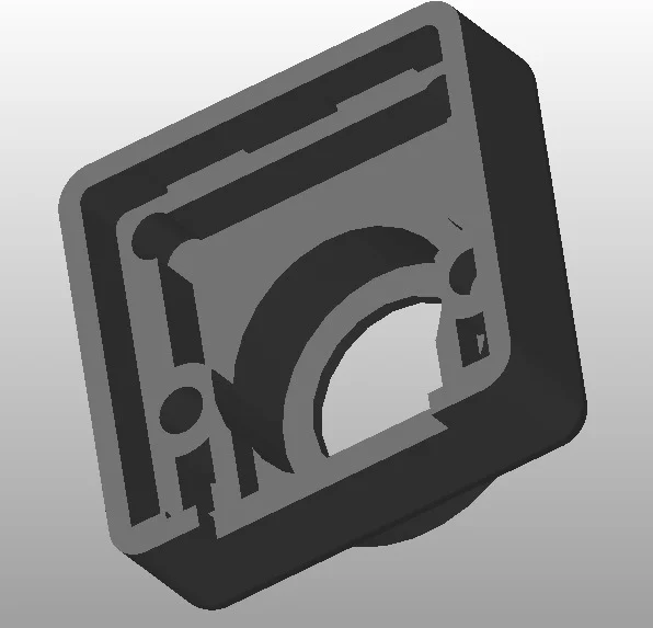 Raspberry Pi Cam Case Front with Lens