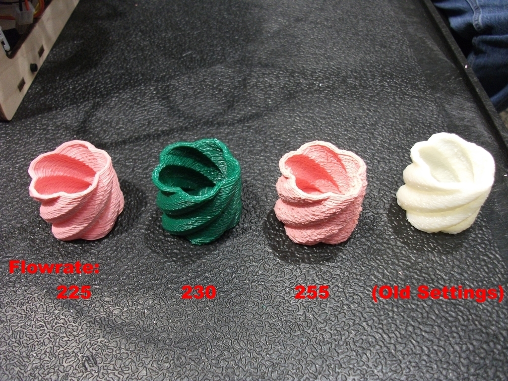 Surface Finish Calibration Shot Glass