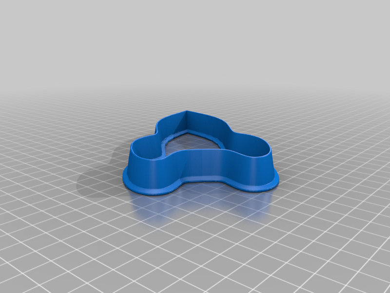 Rocket cookie cutter