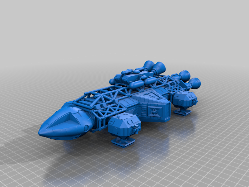Space 1999 - Eagle With Science Pod and Booster