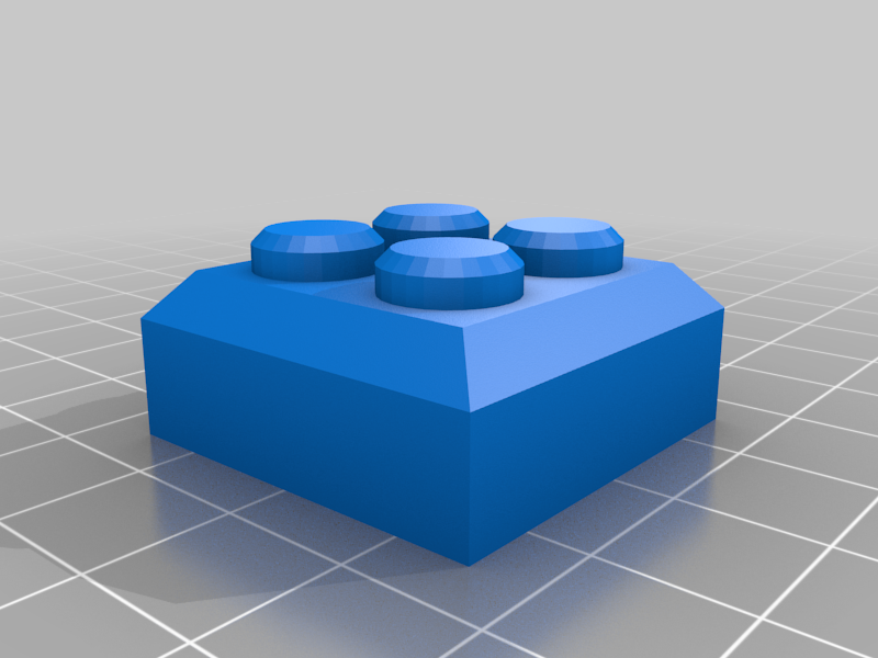 Pedestal cuadrado 2x2