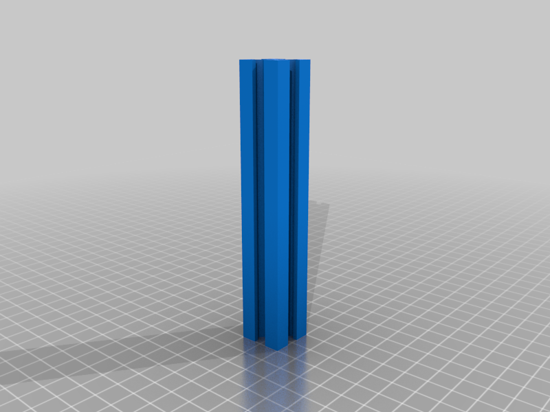 20 Series 2020 Misumi T-Slot Rail - 10mm to 600mm Lengths