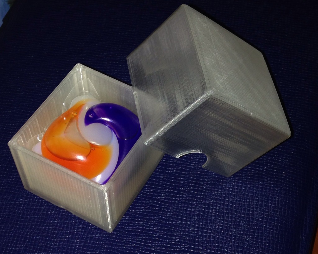 Travel Box for Laundry Soap Pod
