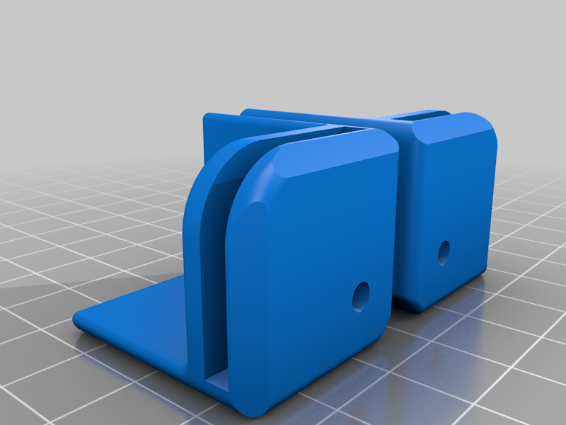 bed stabilizer and glass mount for anet a8 or similar