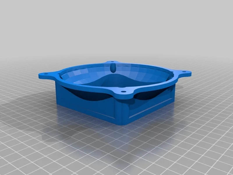 92mm to 120mm PC Fan Adapter / Reducer Flush-Fit Wide-Mouth