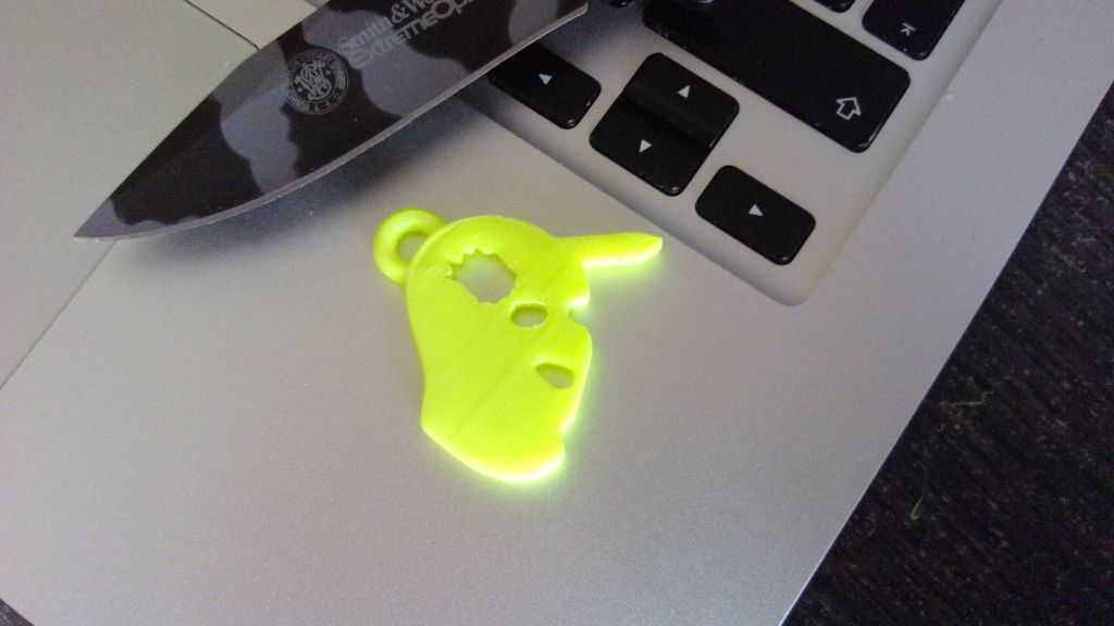 Headshot keychain Counter Strike
