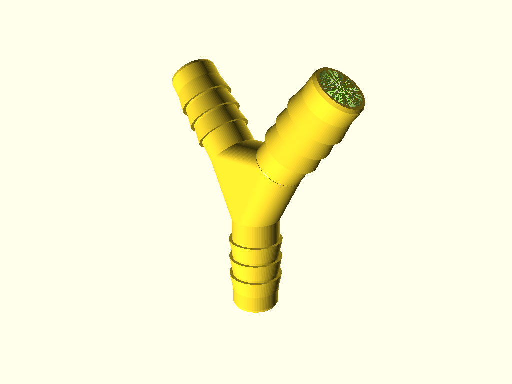 Barbed Hose Wye