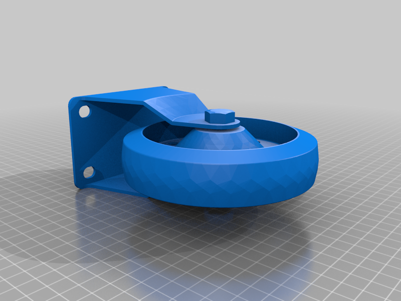 Medium-duty Rigid Caster Wheel