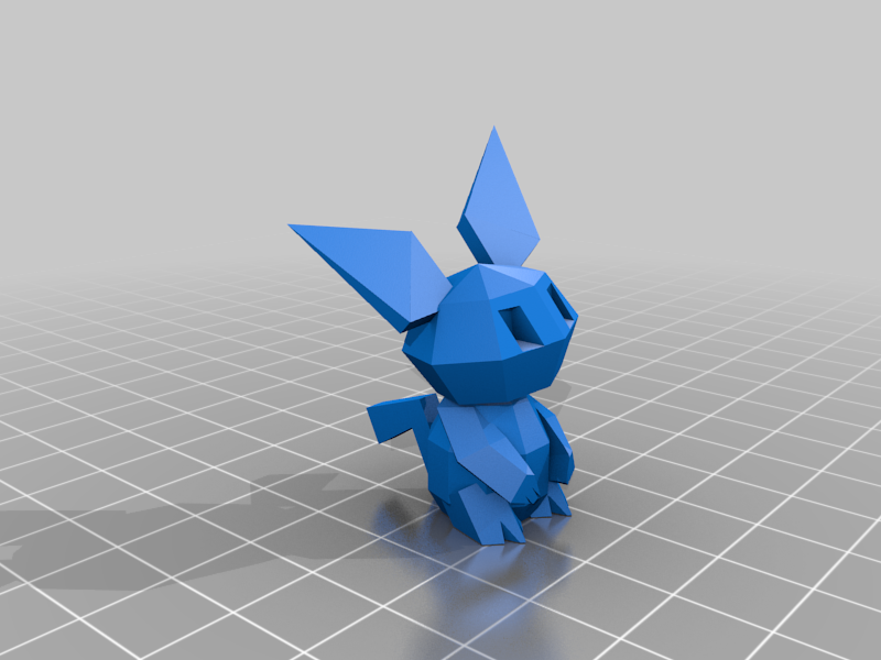 Pokemon Low Poly Pichu