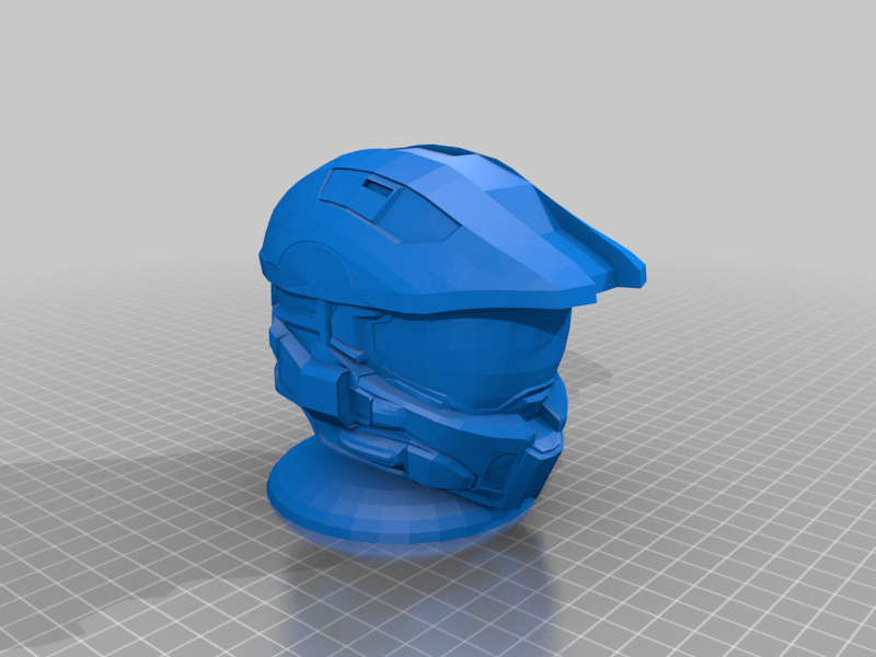 Halo Helment With Stand