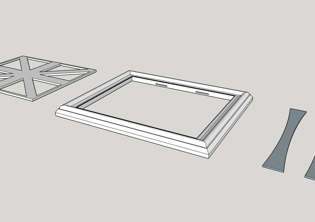 Hanging Photoframe 9x11cm (verticalXhorizontal)