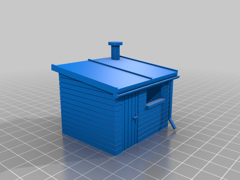 Garden Shed Lineside hut 00 scale