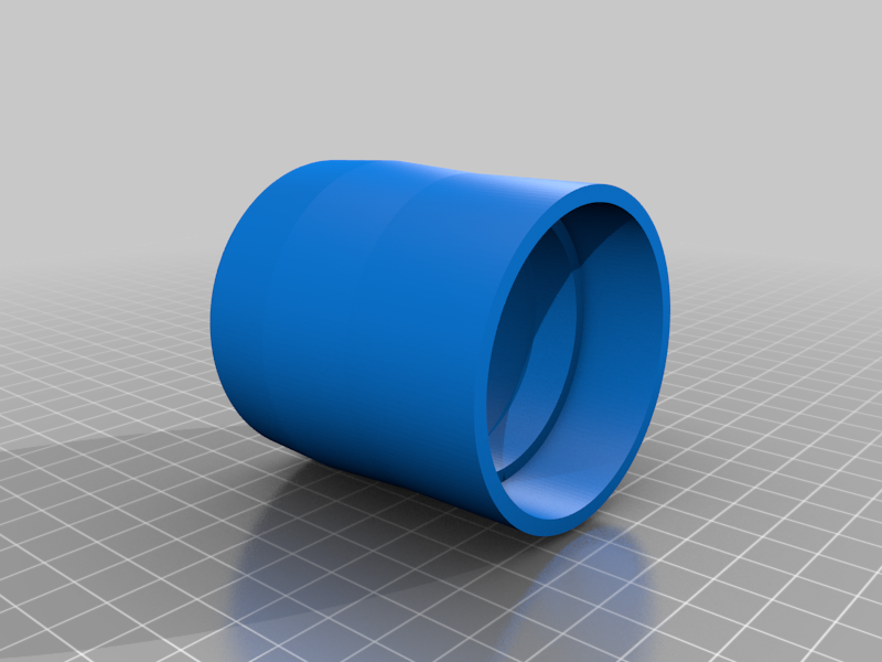 60mm Schlauchadapter auf Bosch GTS 10 XC & Zyklonabscheider