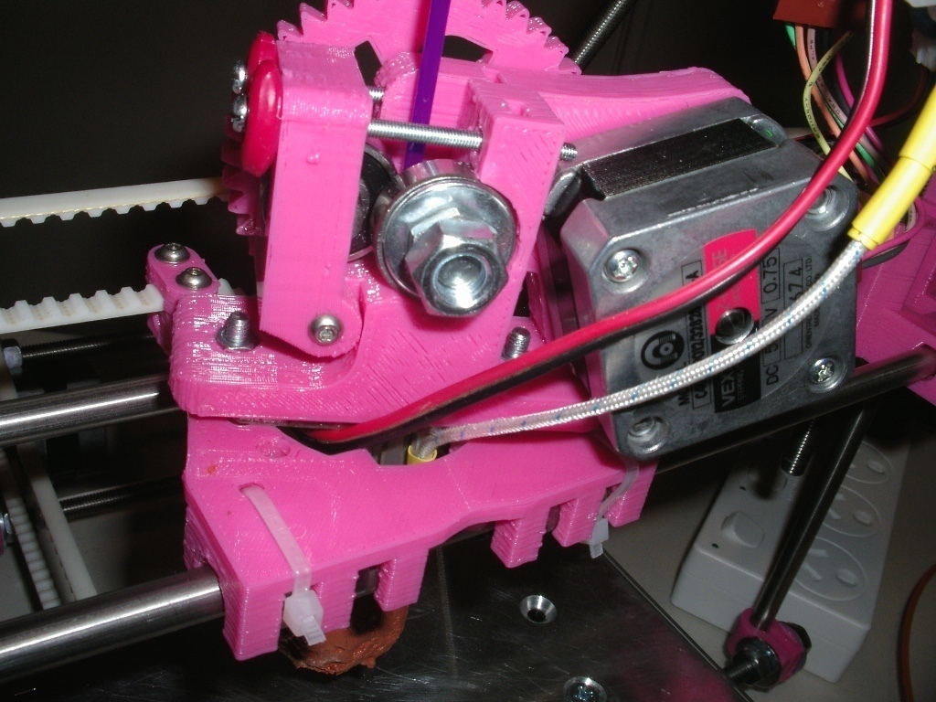 Lm8uu X Carriage with Fan Mount for Prusa Mendel