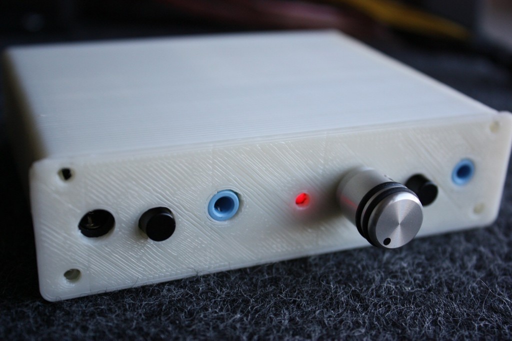 Enclosure for O2 Headphone Amplifier