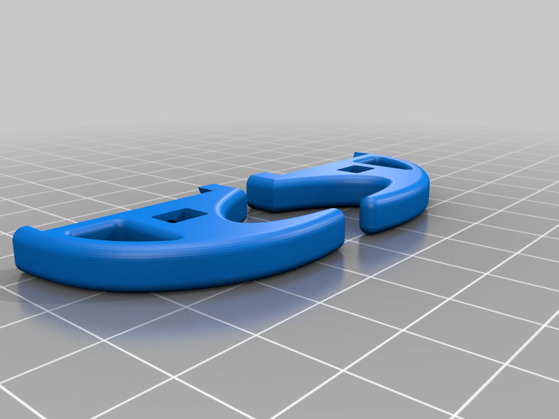 Leg frame for Emax 250 quadricopter dx sx.