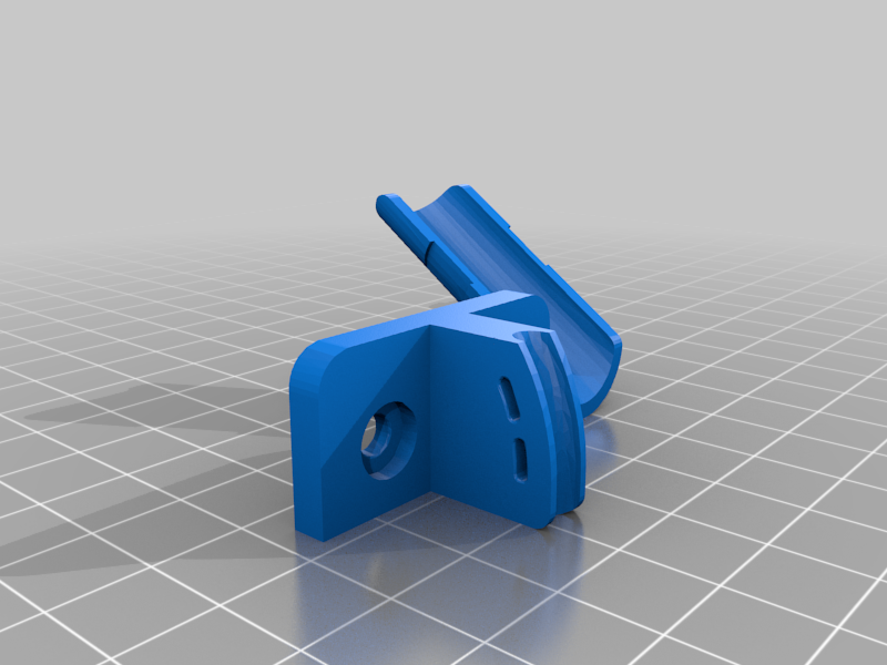 i3 Mega Ultrabase - Extruder Cableguide (Remix)