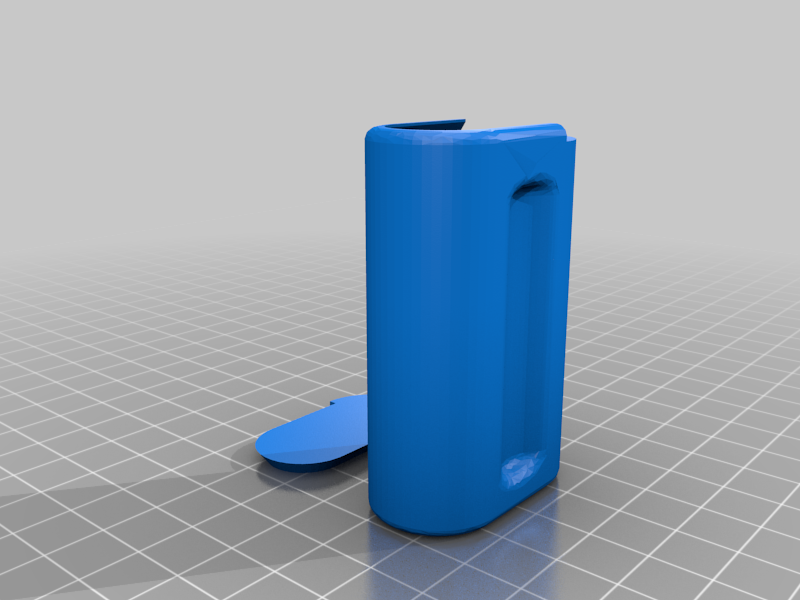 AA Battery Storage slide top box - dual battery