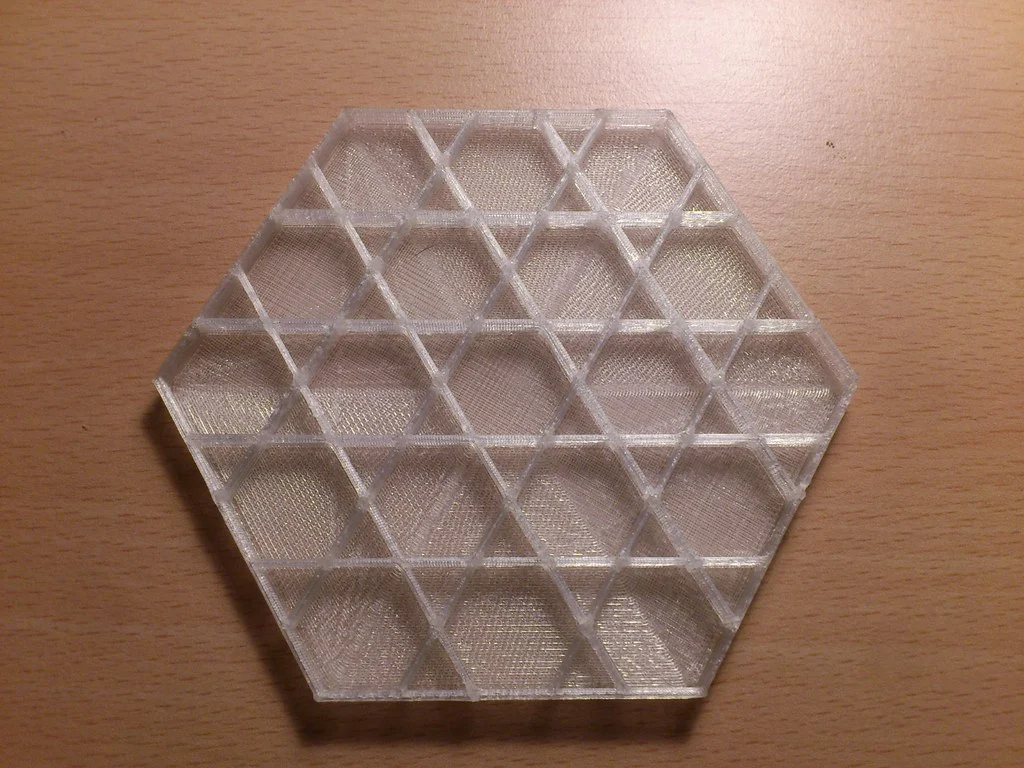 Kagome lattice coaster