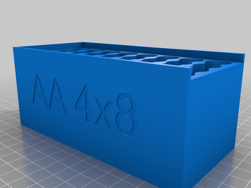 Battery storage box AAA/AA/A23