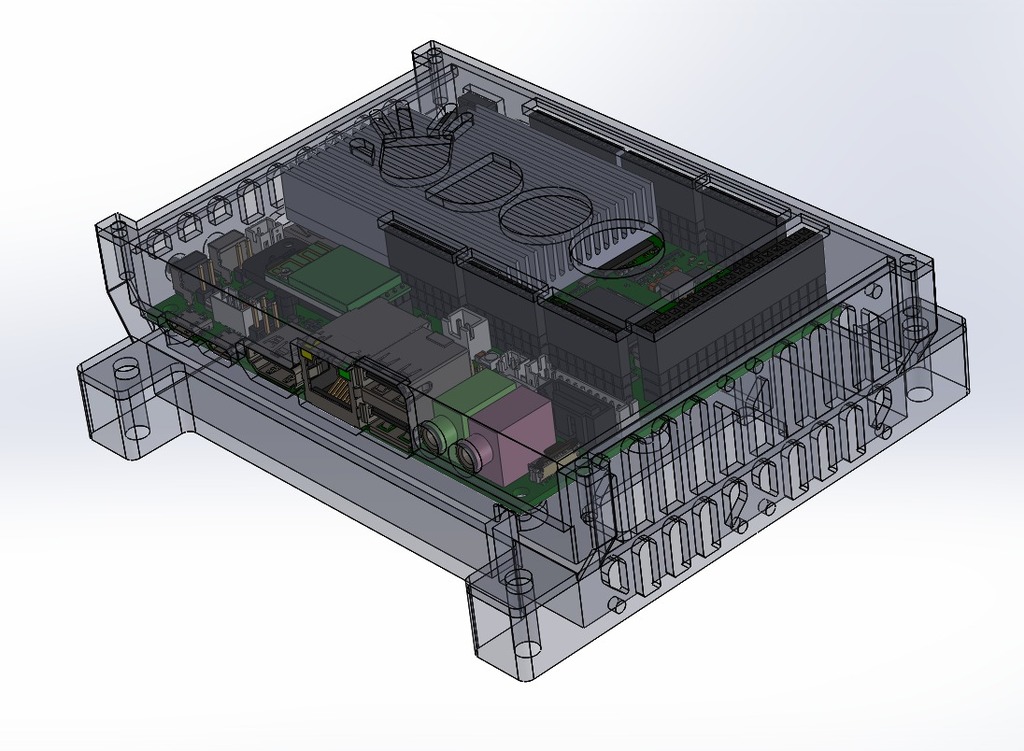 Udoo Dual & Quad Mini PC Case - Multiple Configuration Options - rev. 2.0 - Updated Nov.28