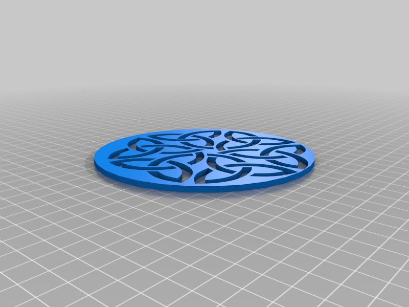 Celtic cake decoration