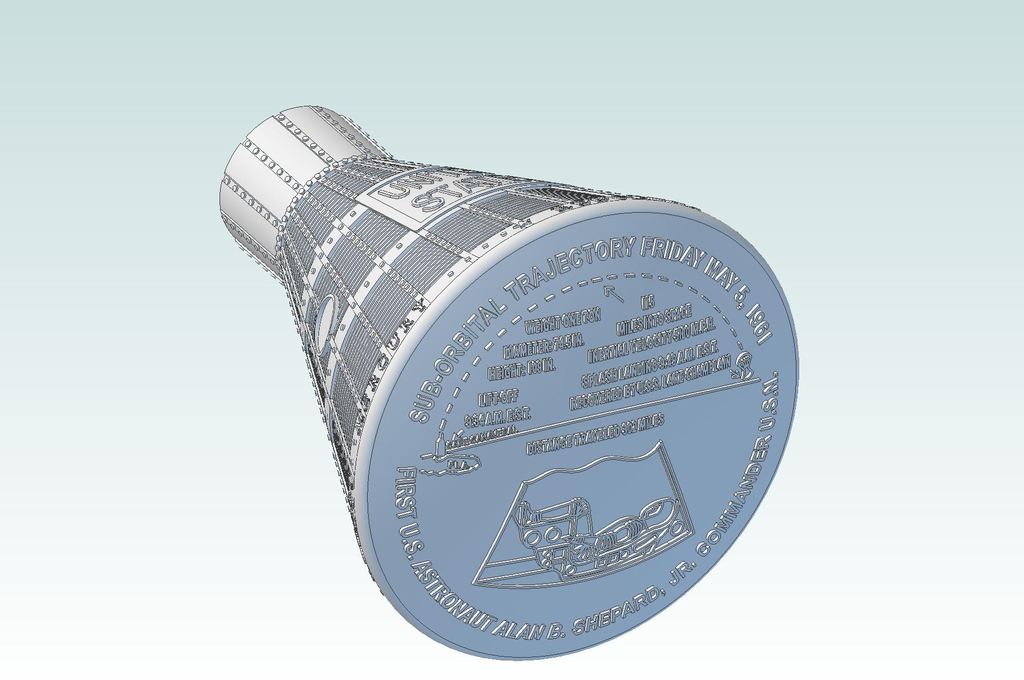 Freedom 7 Coin Bank