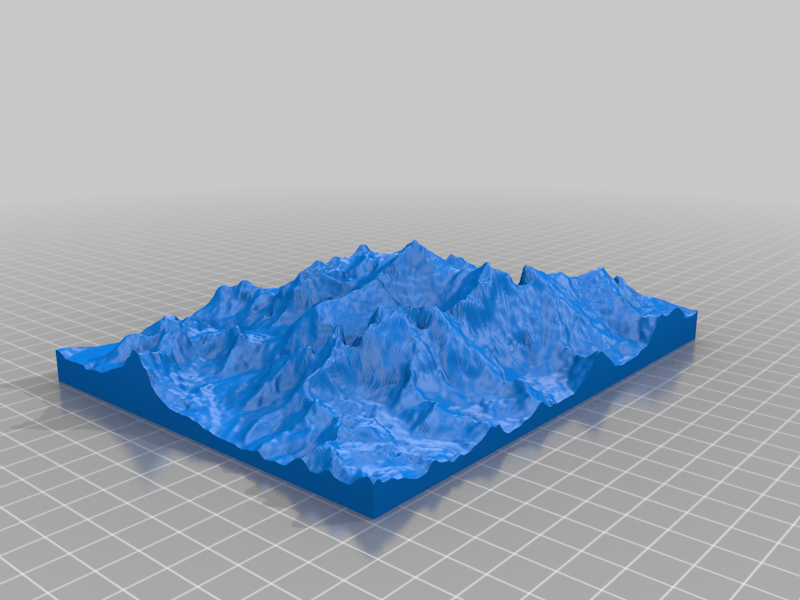 Mount Everest 1:100000