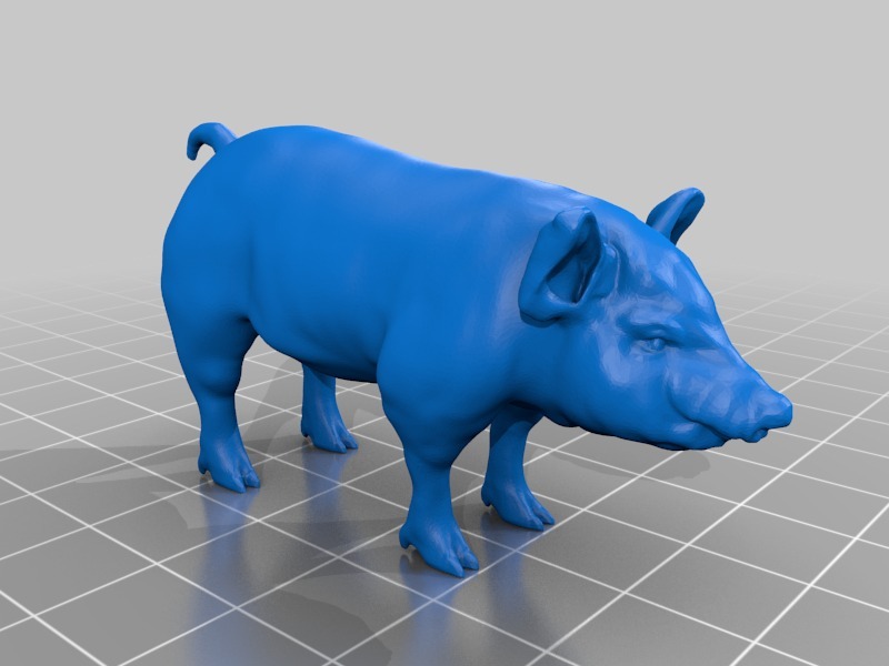豚（Pig）3Dデータ