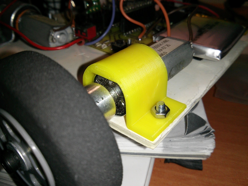 Banebots 16 mm spur gearmotor bracket