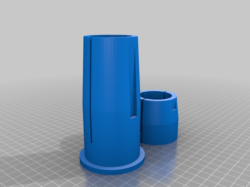 Parametric parasol foot bushing