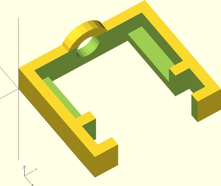 parametric ceiling mounting bracket
