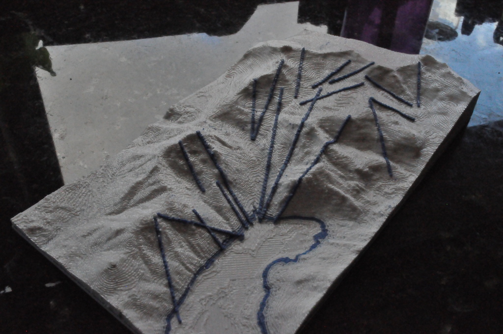 Squaw Valley 3D Trail Map