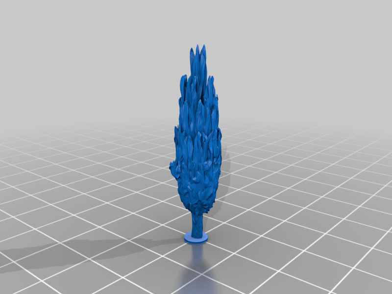 Poplar Tree (model tree) for games like Battletech