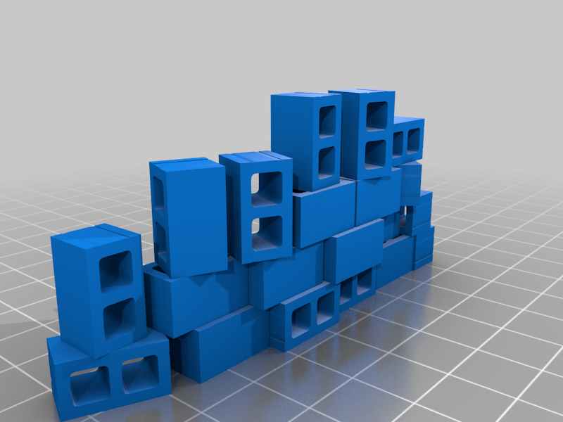 28mm Cinderblock and modular walls
